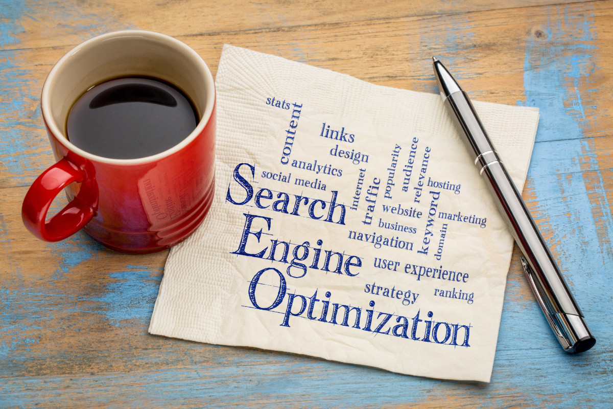 search engine optimization word cloud